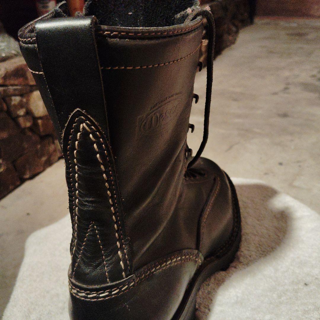 WESCO　ウエスコ　ミリタリーレザーブーツ 黒