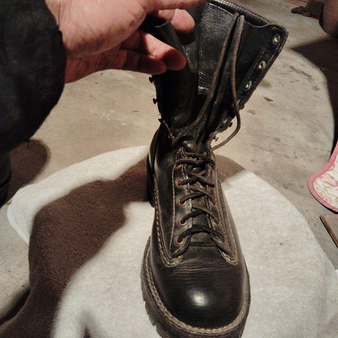 WESCO　ウエスコ　ミリタリーレザーブーツ 黒