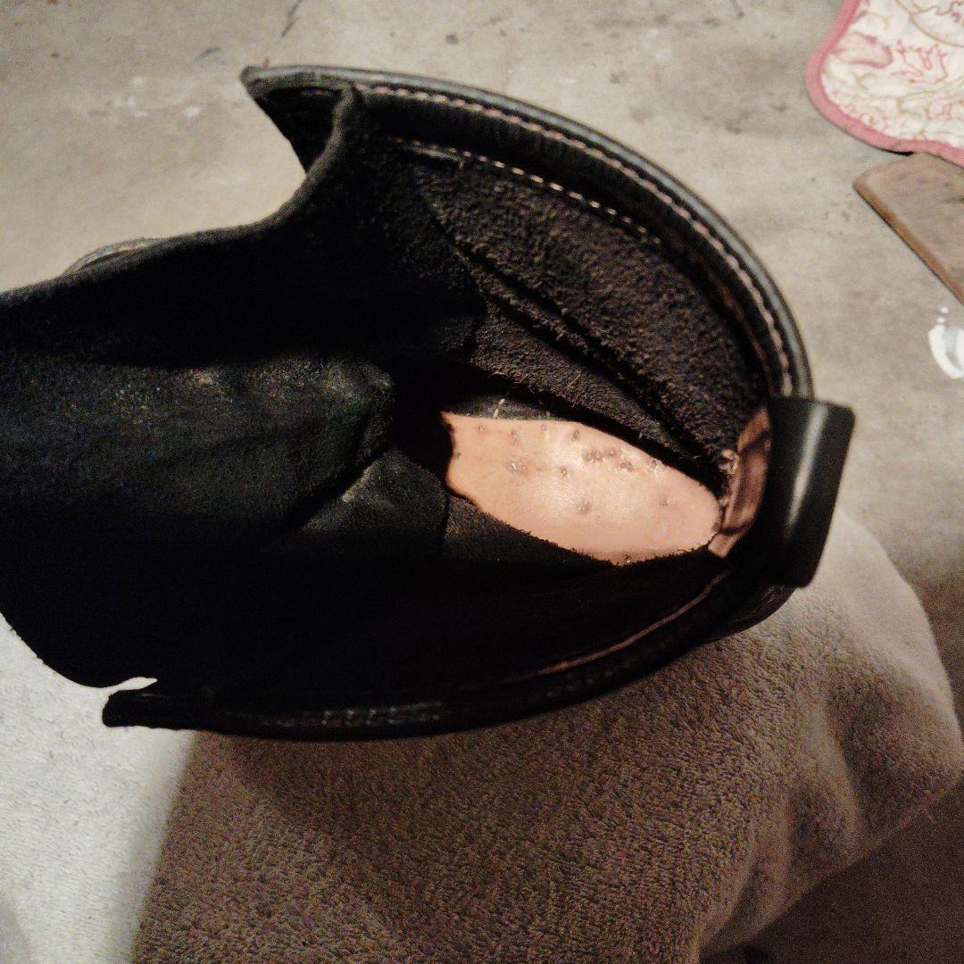 WESCO　ウエスコ　ミリタリーレザーブーツ 黒