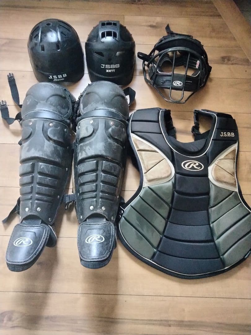 ローリングス　キャッチャー用プロテクターセット