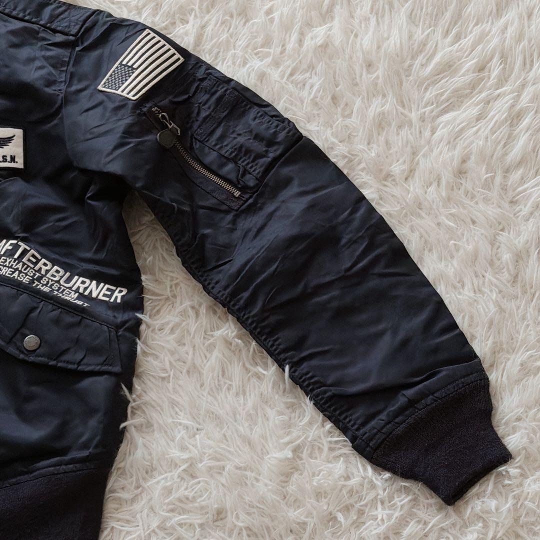 AVIREX MA-1タイプ フライトジャケット トムキャットデザイン ワッペン