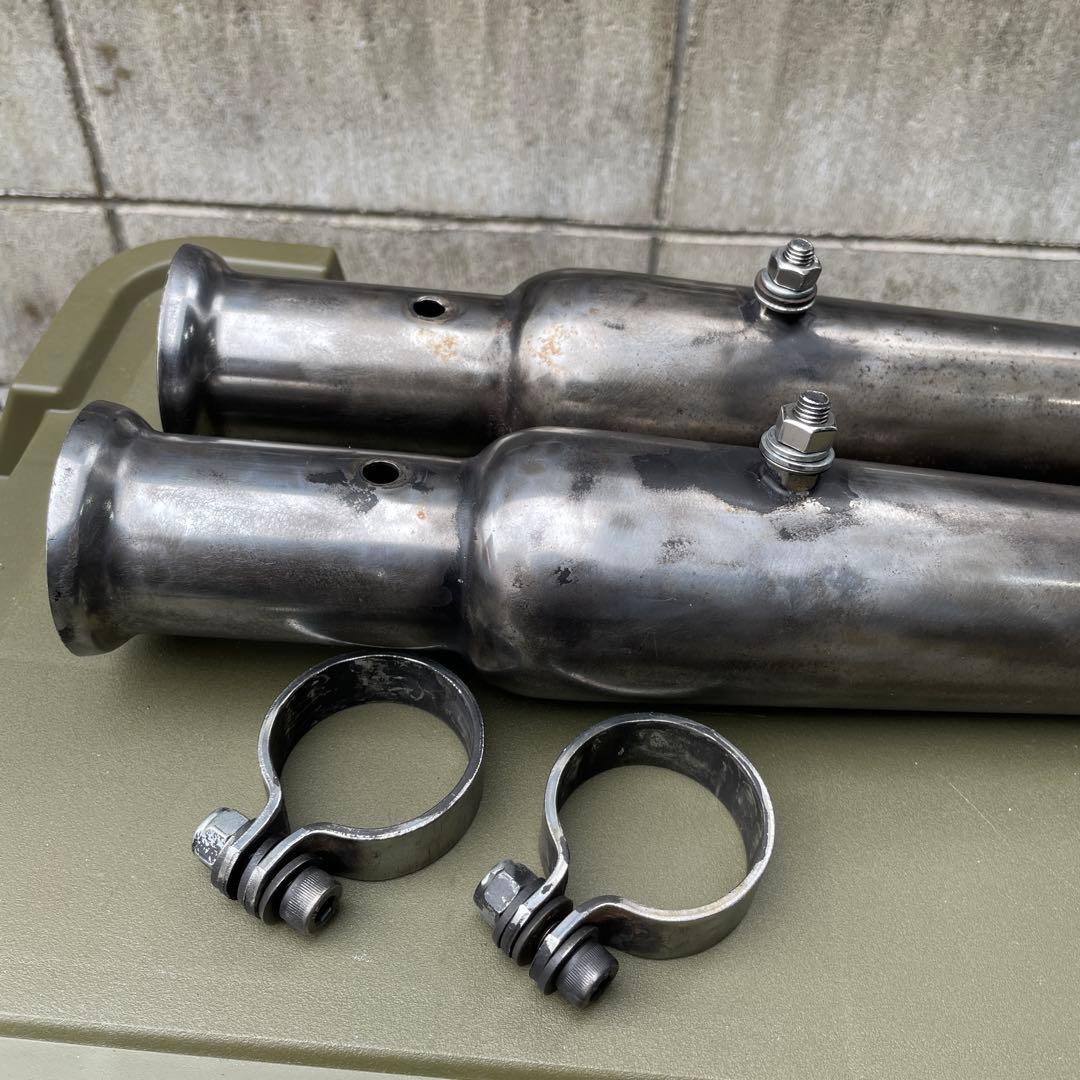 ハーレー　トランペット　マフラー　サイレンサー