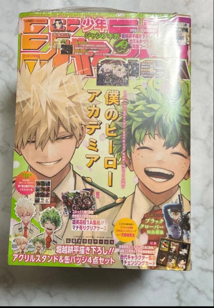 2024 Spring ジャンプGIGA ヒロアカ 未開封