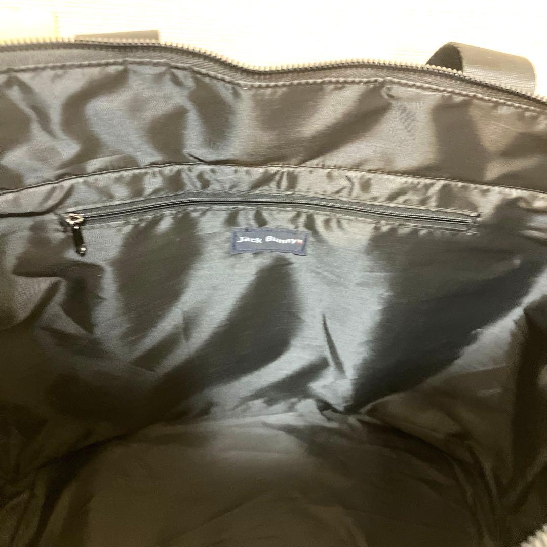 タグ付き【新品】Jack Bunny! ジャックバニー　トートバッグ ホワイト白