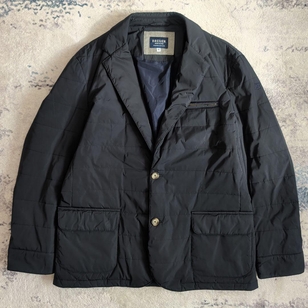美品 BREUER ブリューワー テーラード 中綿ジャケット イタリア製 XL
