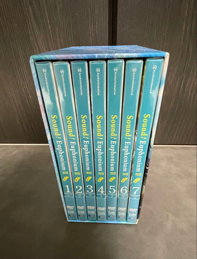 響け！ユーフォニアム DVD 初回生産限定版 新品未開封 全7巻 収納BOX