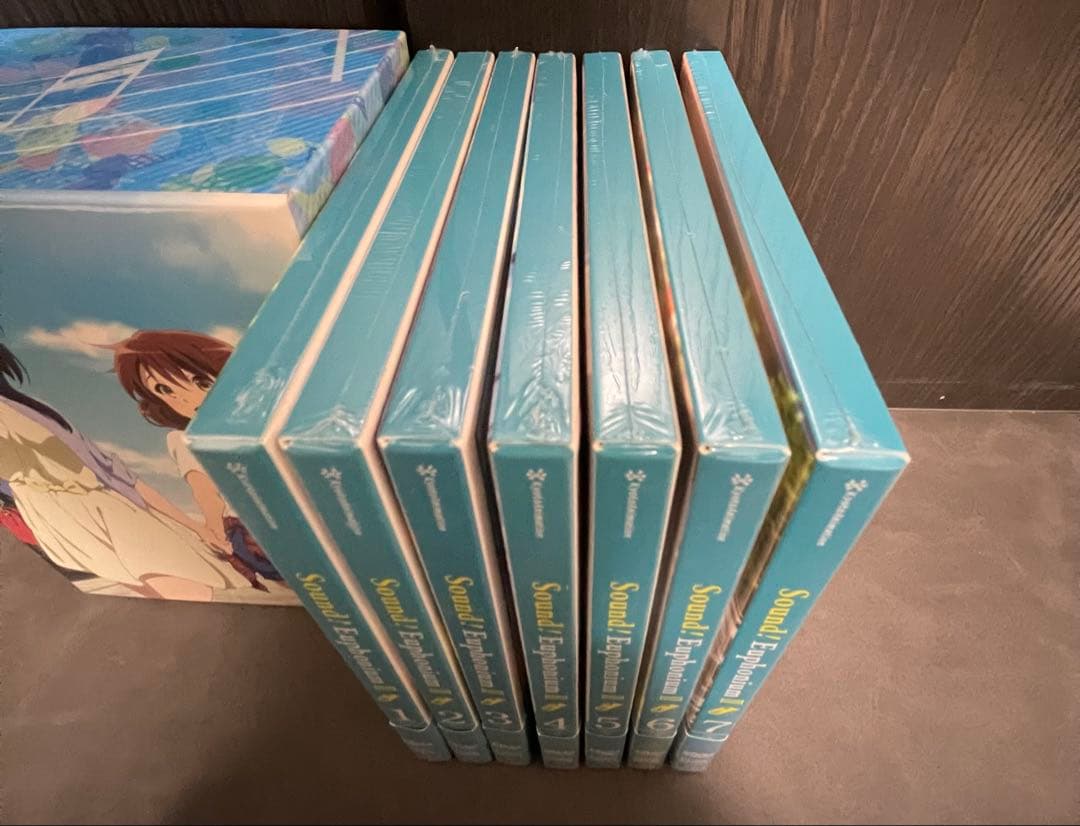 響け！ユーフォニアム DVD 初回生産限定版 新品未開封 全7巻 収納BOX