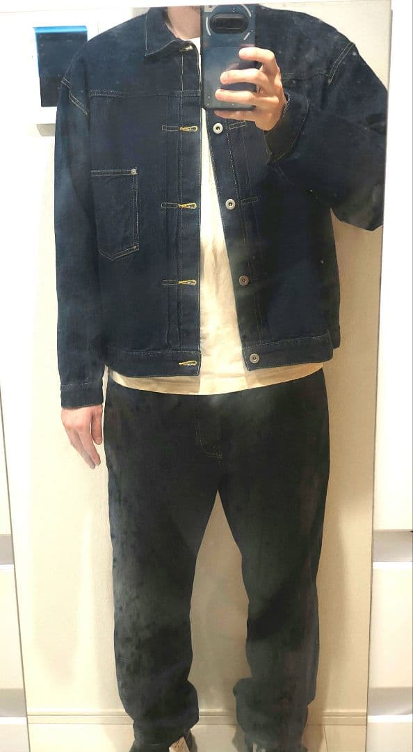CITEN DENIM JACKET PANTS byYF セットアップ 1st