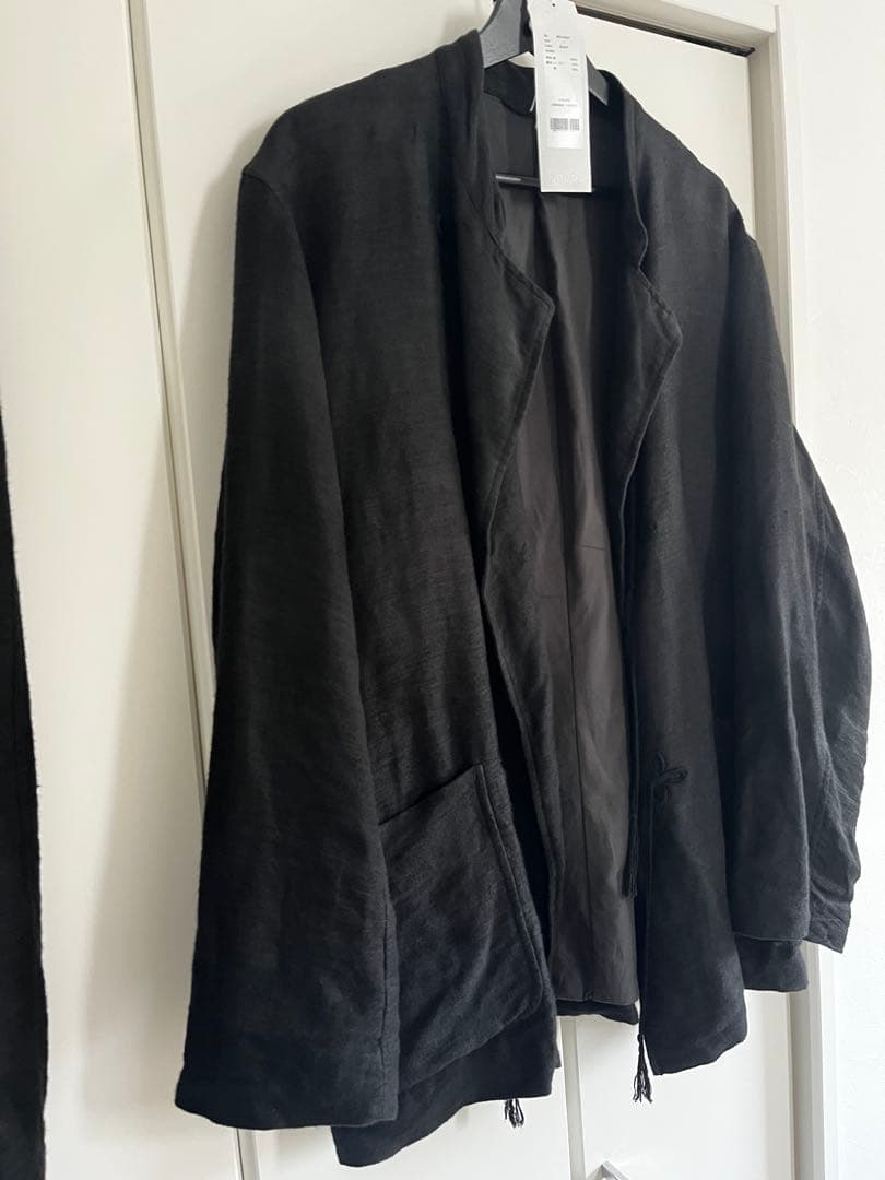 comoli 起毛リネンスタンドカラージャケット　24aw size1