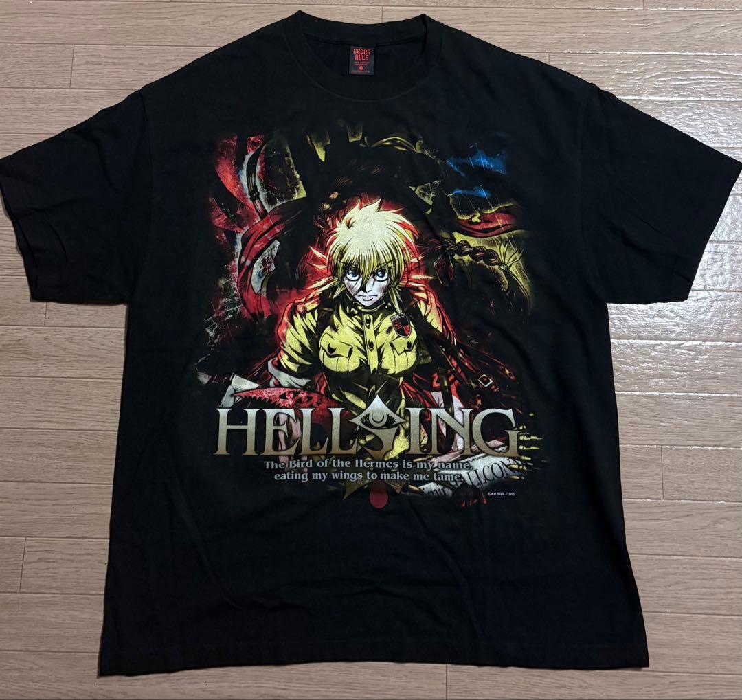 GEEKS RULE HELLSING TEE セラス XL 開封品