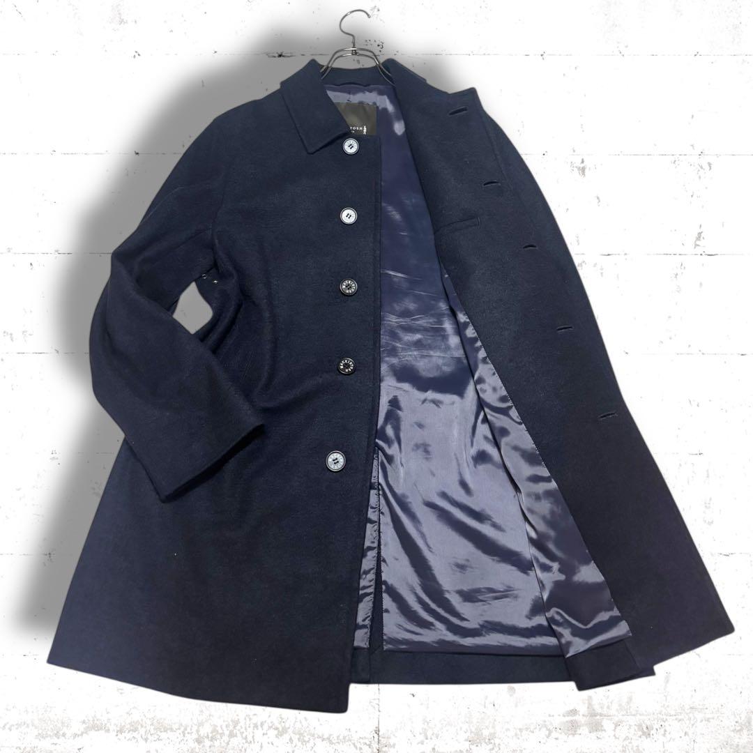 MACKINTOSHLONDON イタリア製生地　ウール　ステンカラーコート