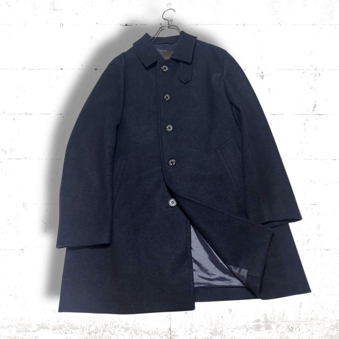MACKINTOSHLONDON イタリア製生地　ウール　ステンカラーコート