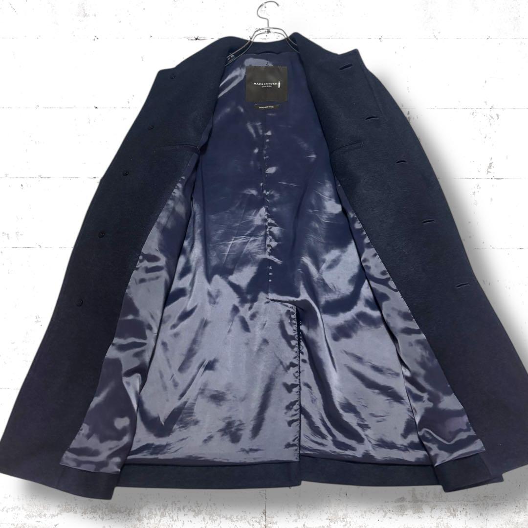 MACKINTOSHLONDON イタリア製生地　ウール　ステンカラーコート