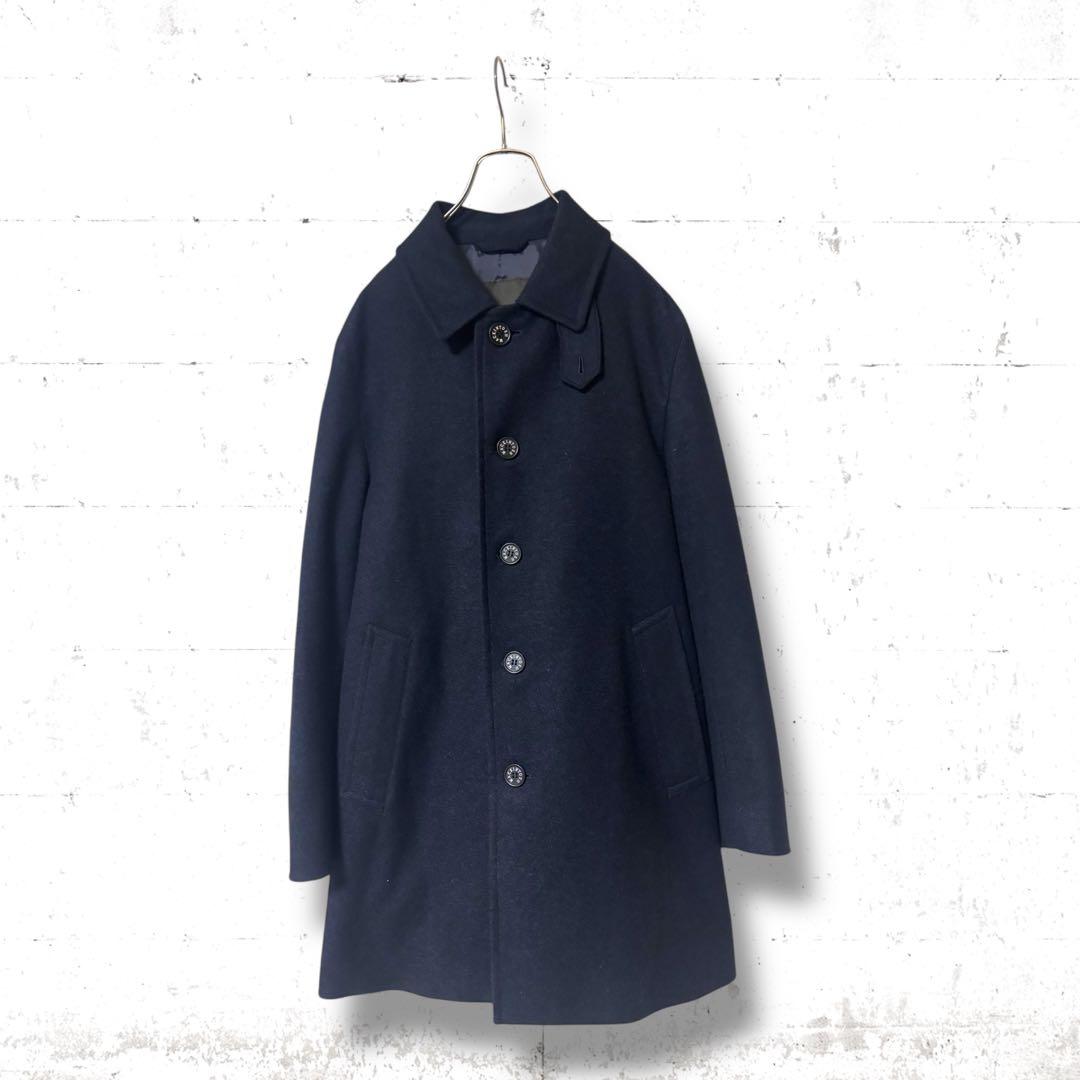 MACKINTOSHLONDON イタリア製生地　ウール　ステンカラーコート