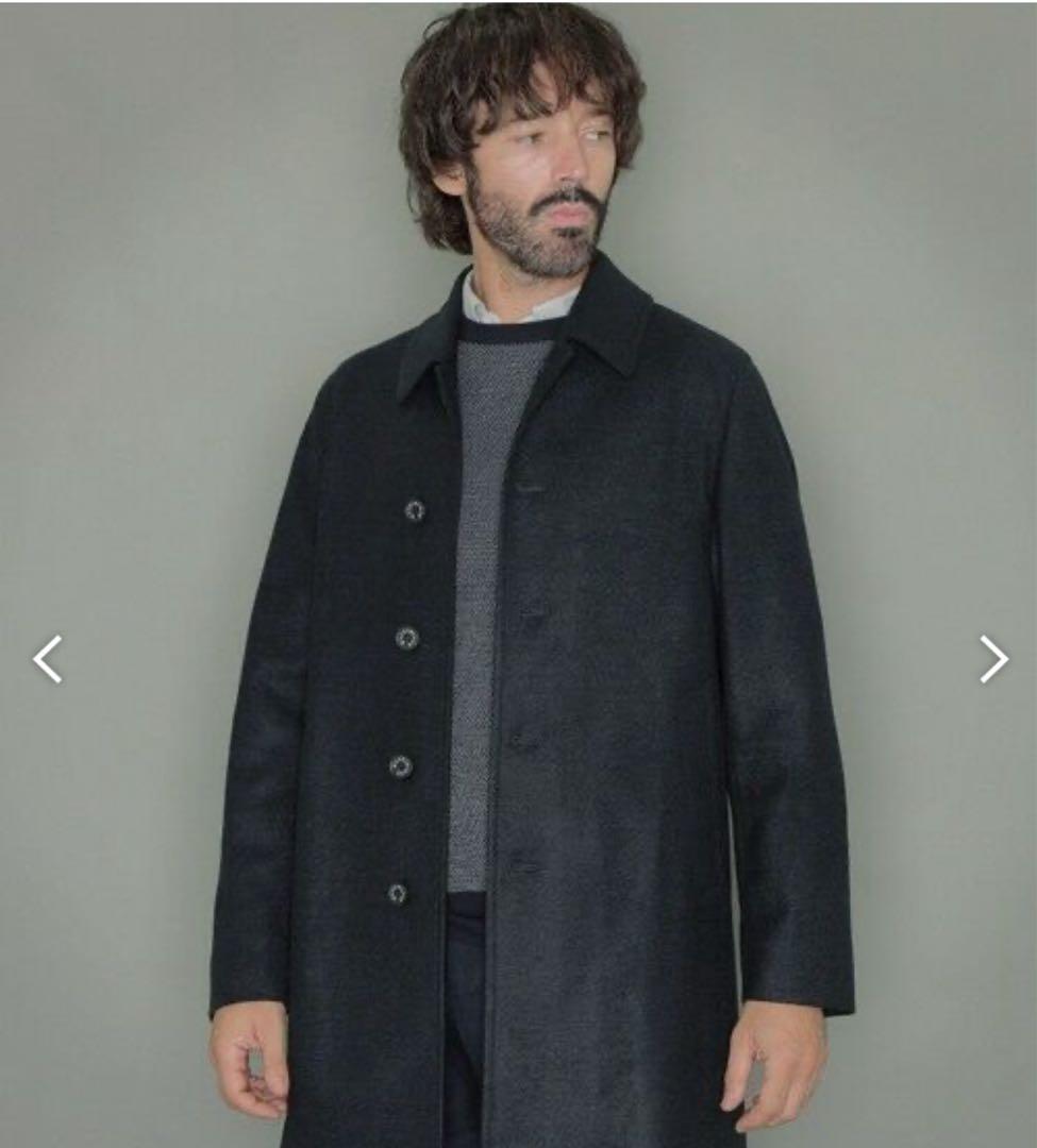 MACKINTOSHLONDON イタリア製生地　ウール　ステンカラーコート