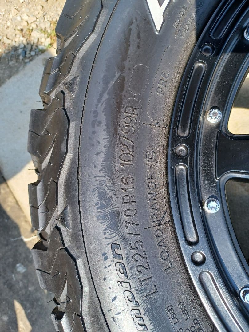 （早い者勝ち！！！）グッドリッチタイヤEXTREME-Jホイール付き！