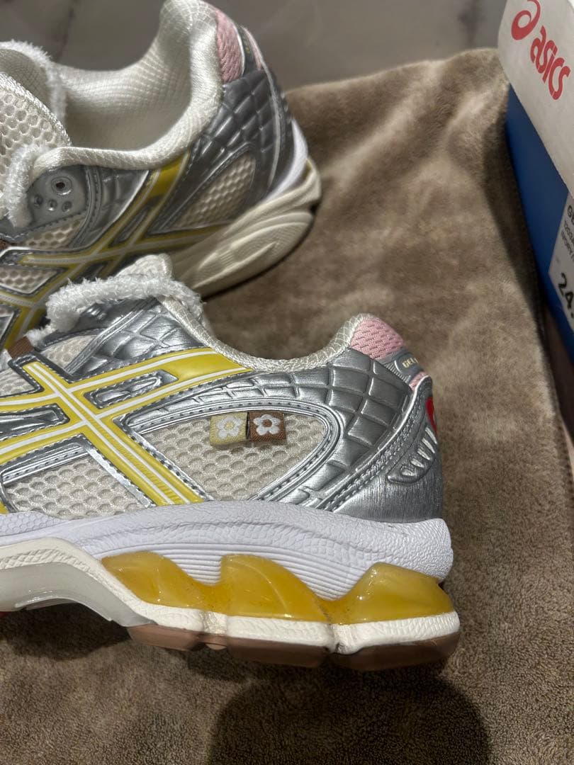 ASICS VANDYTHEPINK アトモス　コラボ　アシックス 24.5