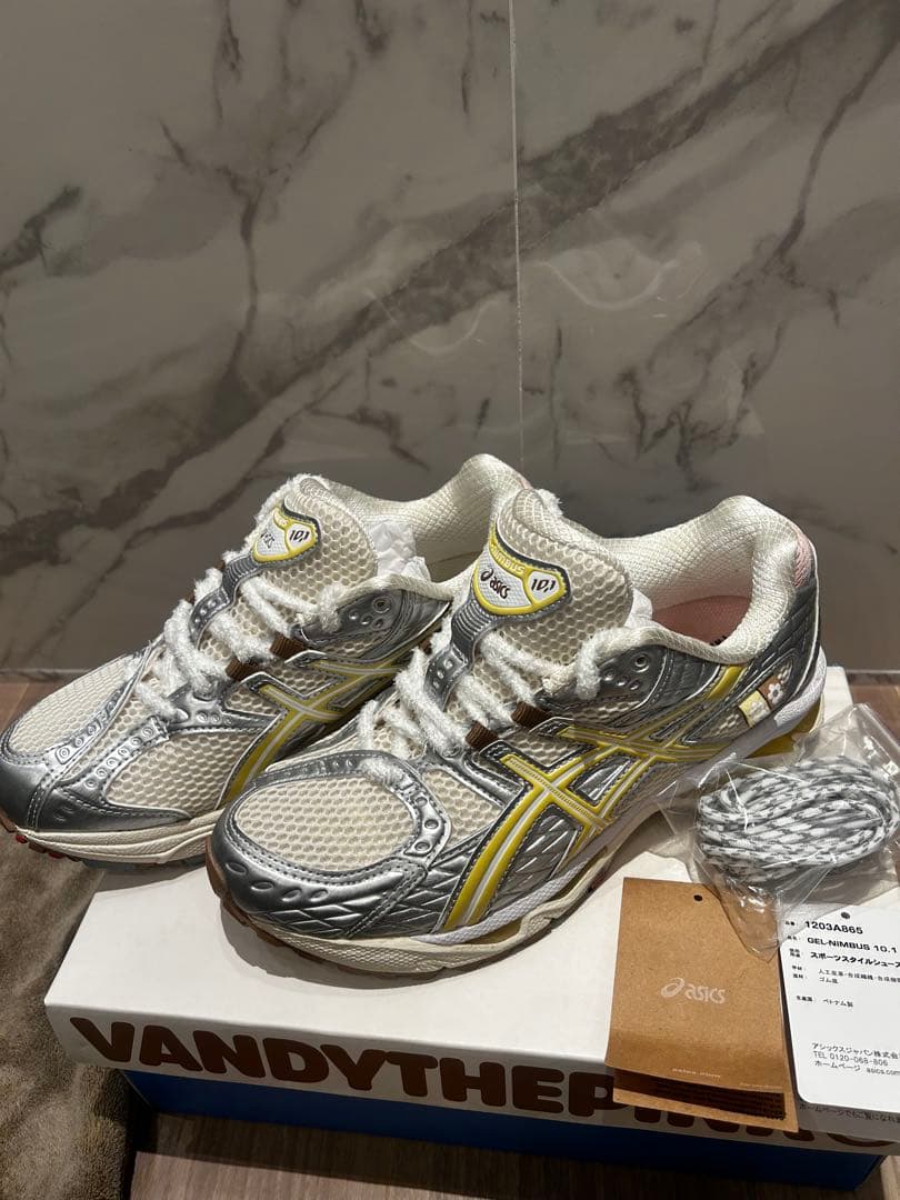 ASICS VANDYTHEPINK アトモス　コラボ　アシックス 24.5