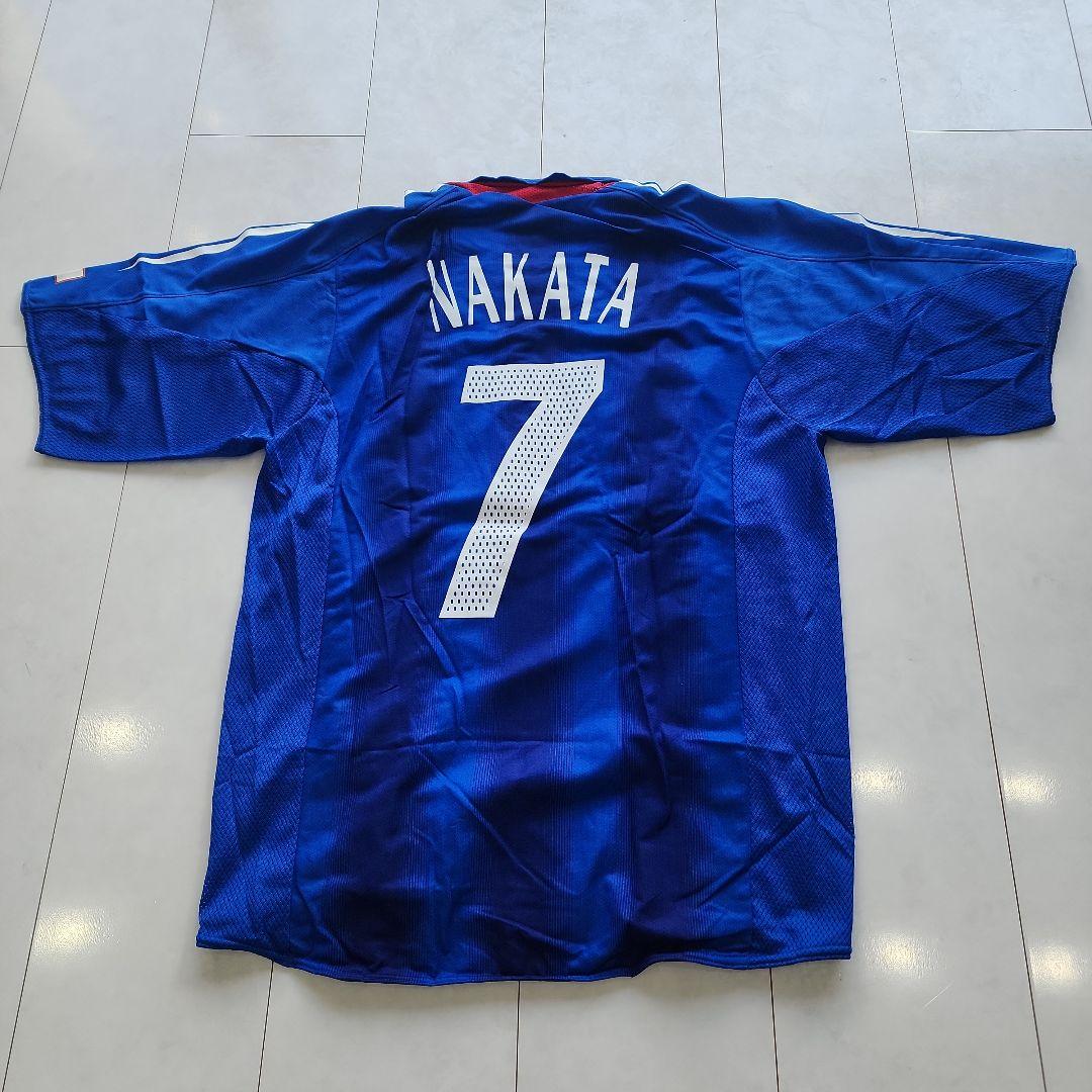 ヤ*）様 04/05 日本代表ユニフォーム 中田英寿 新品未使用タグ&マッチデイ