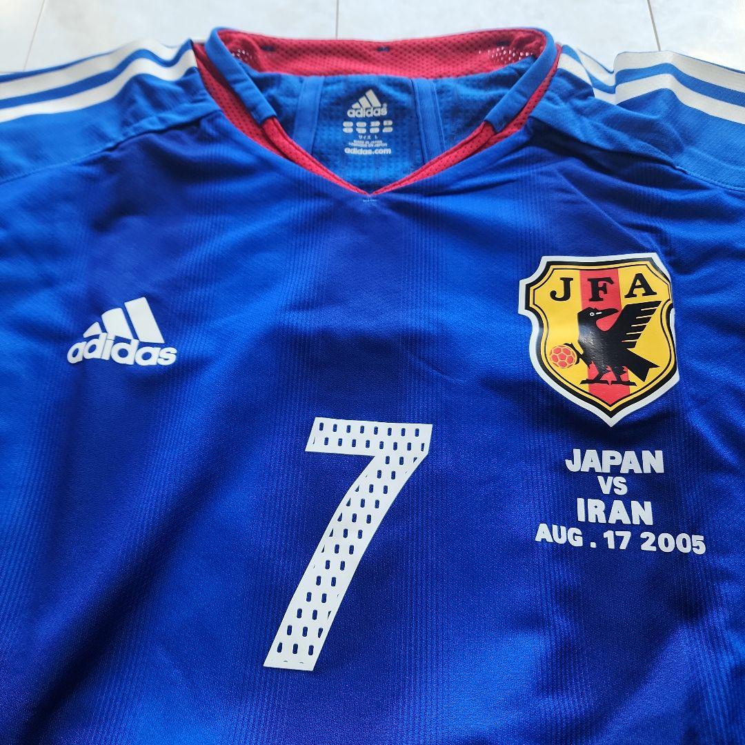 ヤ*）様 04/05 日本代表ユニフォーム 中田英寿 新品未使用タグ&マッチデイ