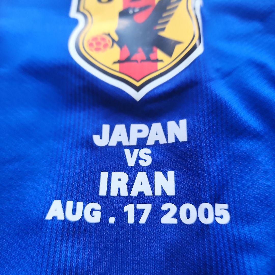 ヤ*）様 04/05 日本代表ユニフォーム 中田英寿 新品未使用タグ&マッチデイ