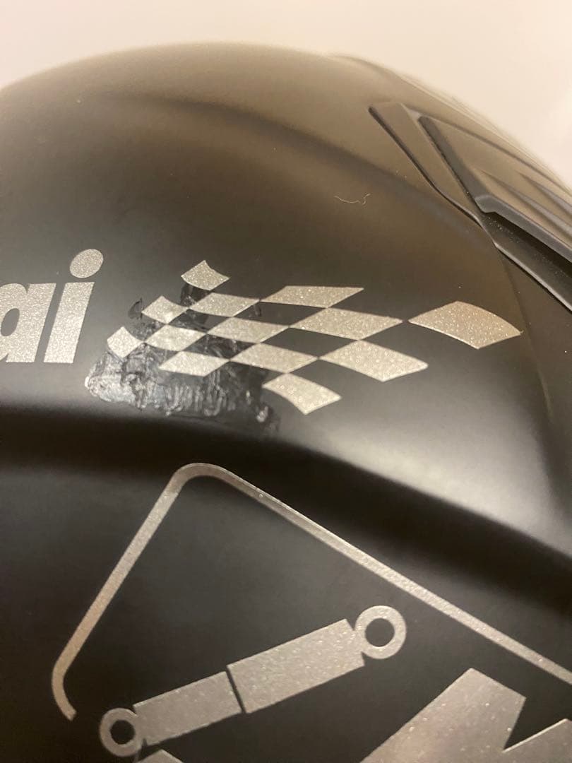 KOMINE マッドブラック ジェットヘルメット　HK-172