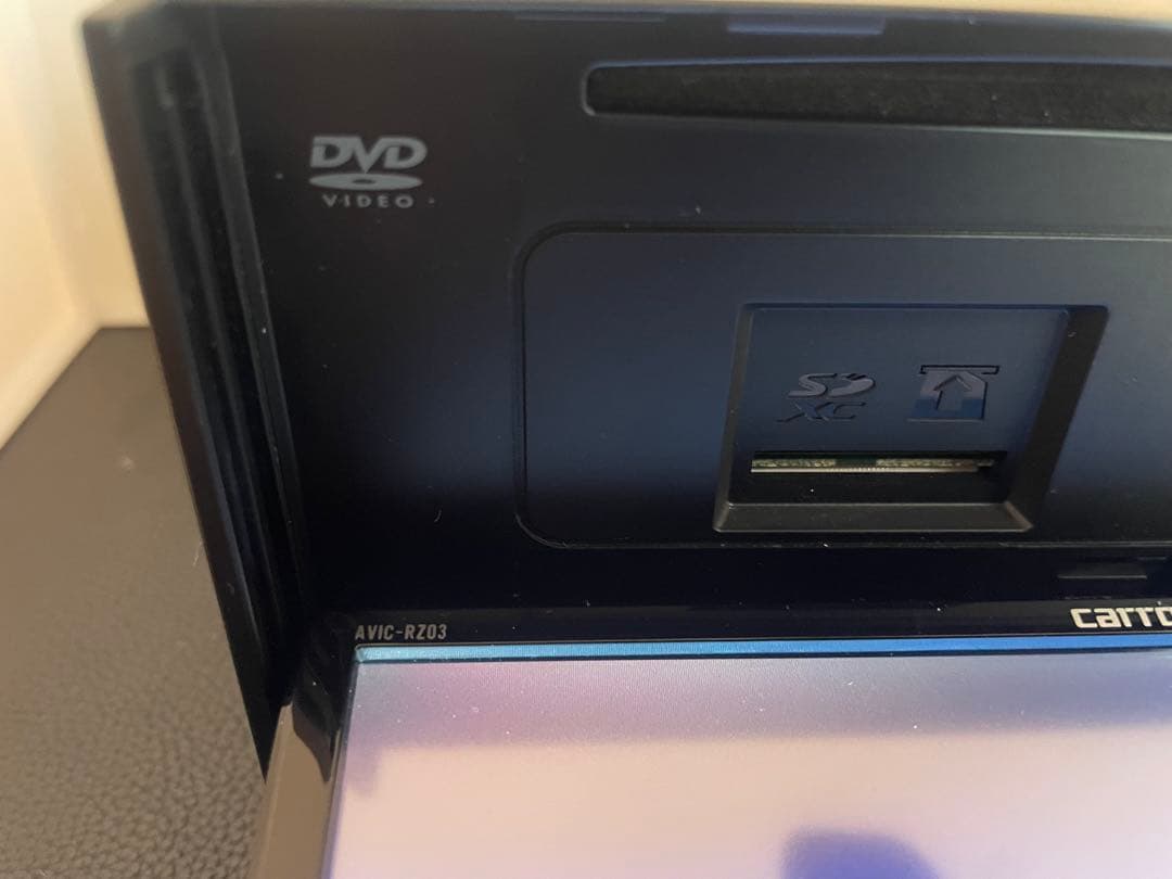 最新地図楽ナビAVIC-RZ03中古180mm7Ｖ型ワンセグTV 最新オービス