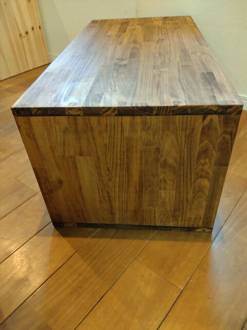 木製　ハンドメイド　オーダー　ロの字型　シェルフ　棚　水槽台　アクアラック