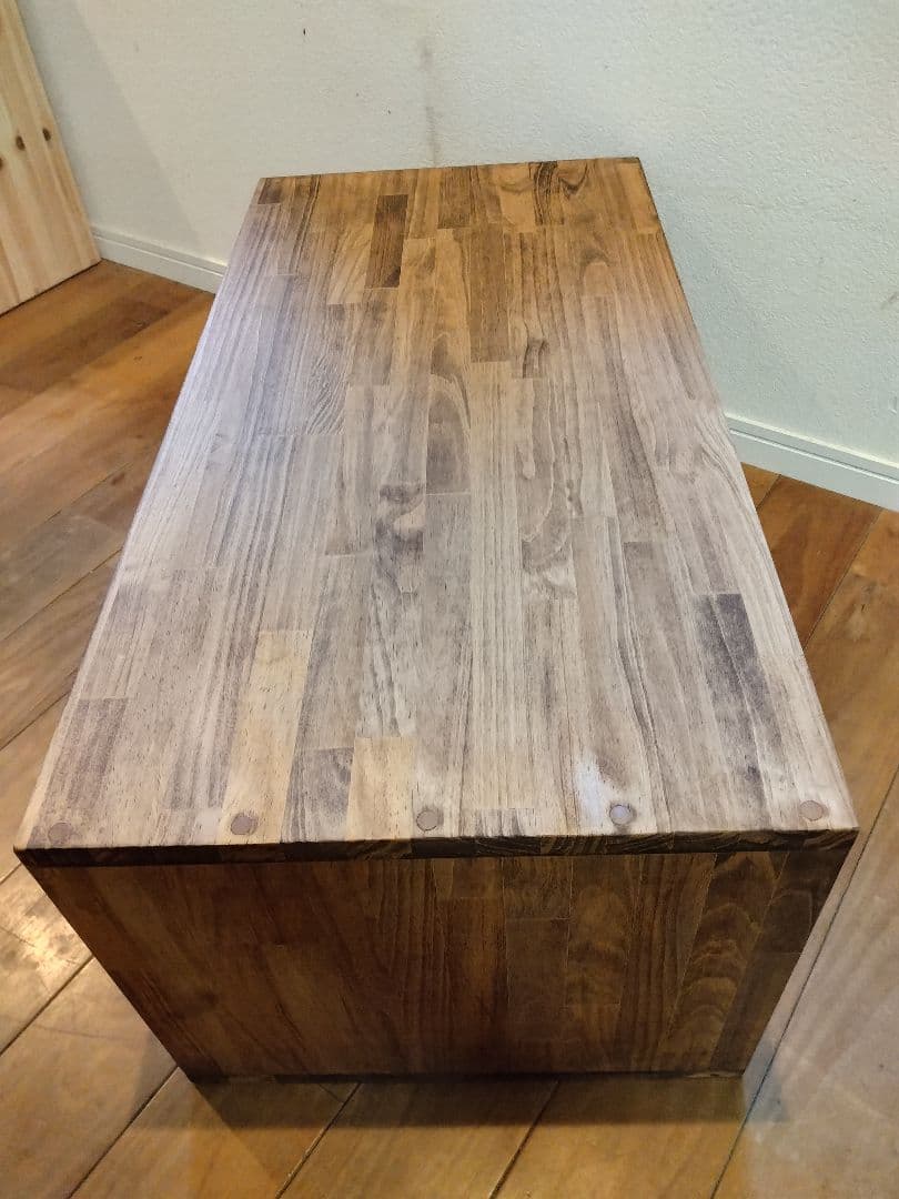 木製　ハンドメイド　オーダー　ロの字型　シェルフ　棚　水槽台　アクアラック