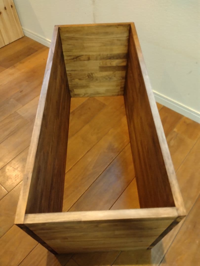 木製　ハンドメイド　オーダー　ロの字型　シェルフ　棚　水槽台　アクアラック