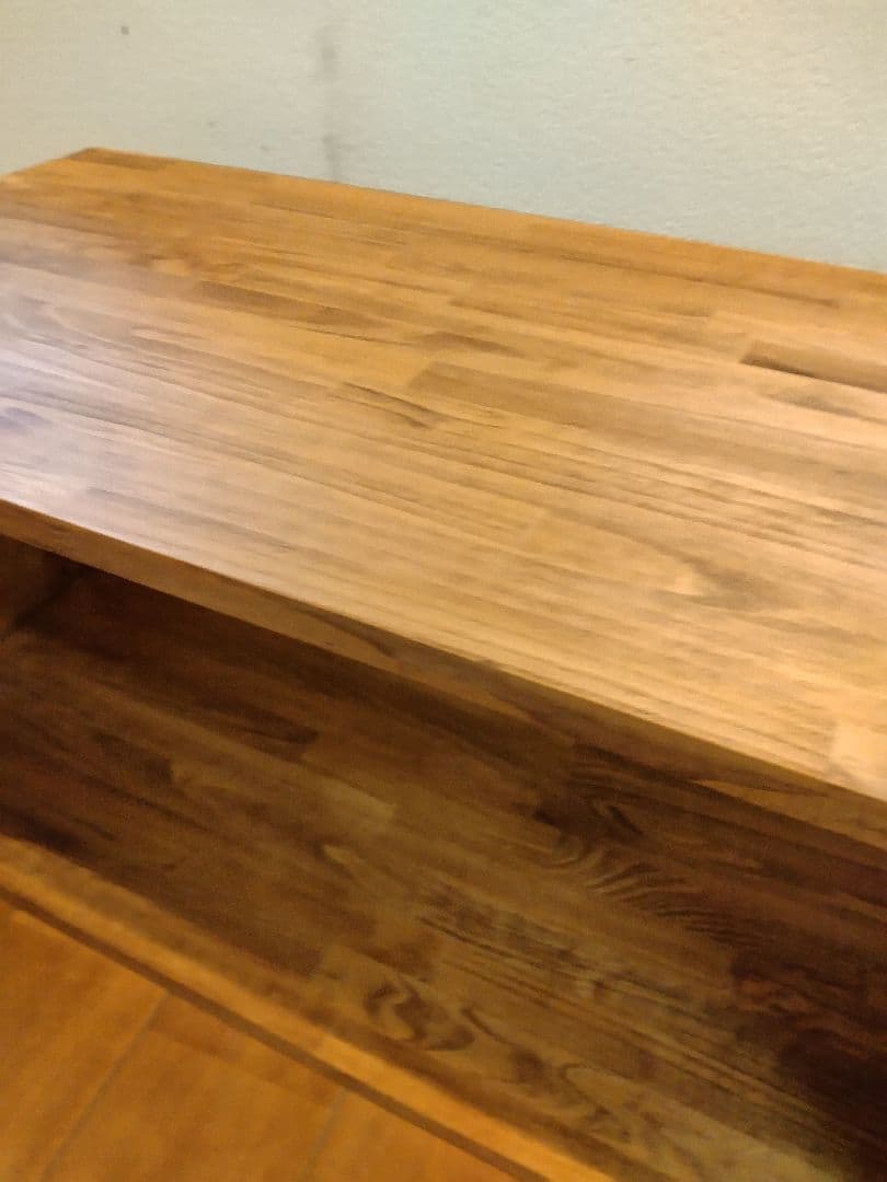 木製　ハンドメイド　オーダー　ロの字型　シェルフ　棚　水槽台　アクアラック