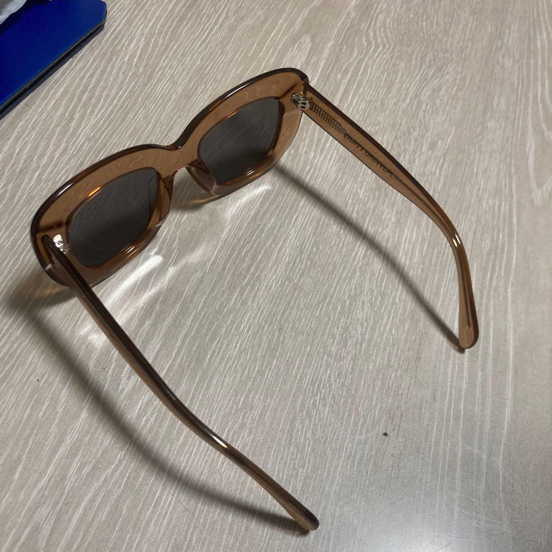 Uncrowd コーラブラウン サングラス ケース付き