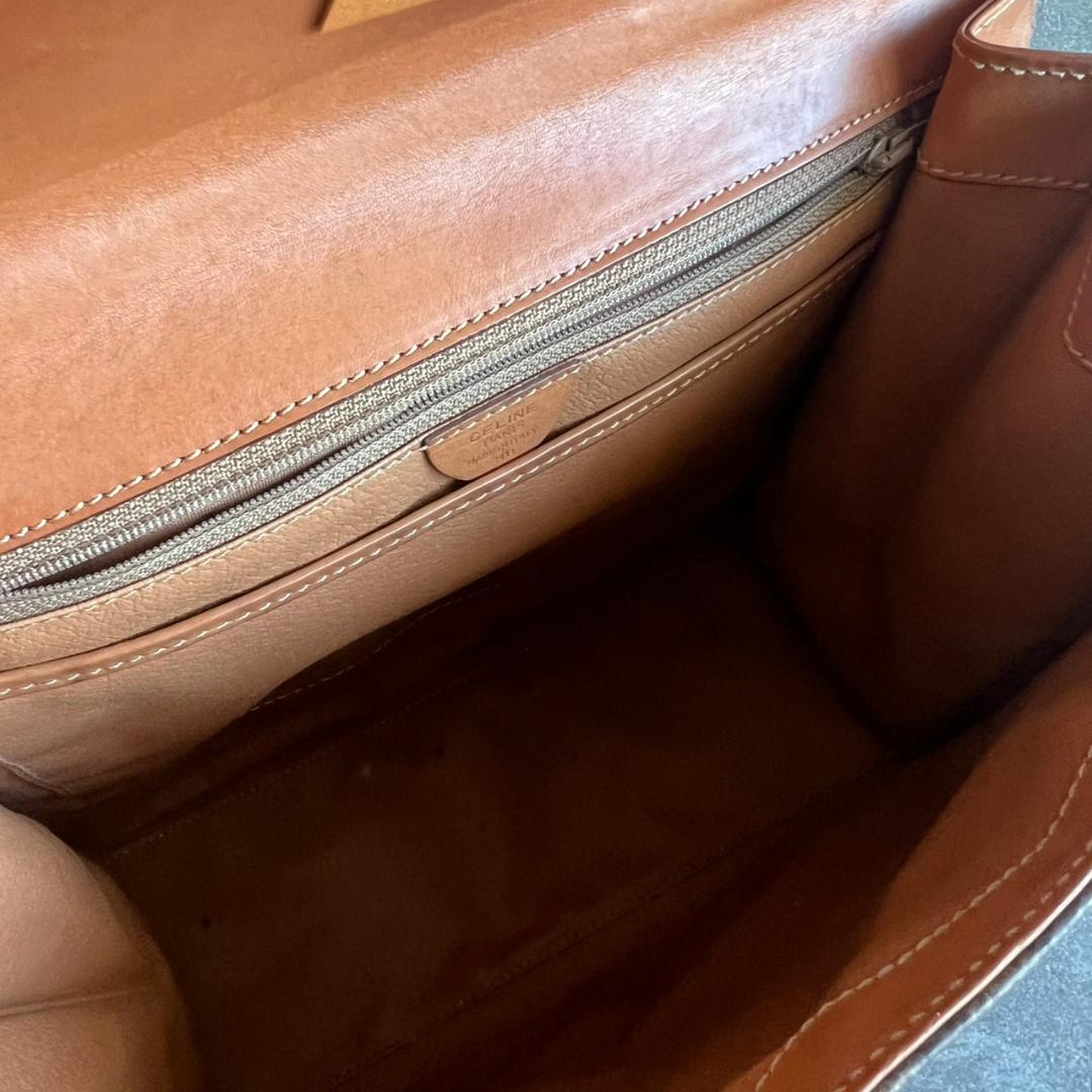 ⭐️CELINE⭐️セリーヌ ハンドバッグ マカダム ターンロック ゴールド