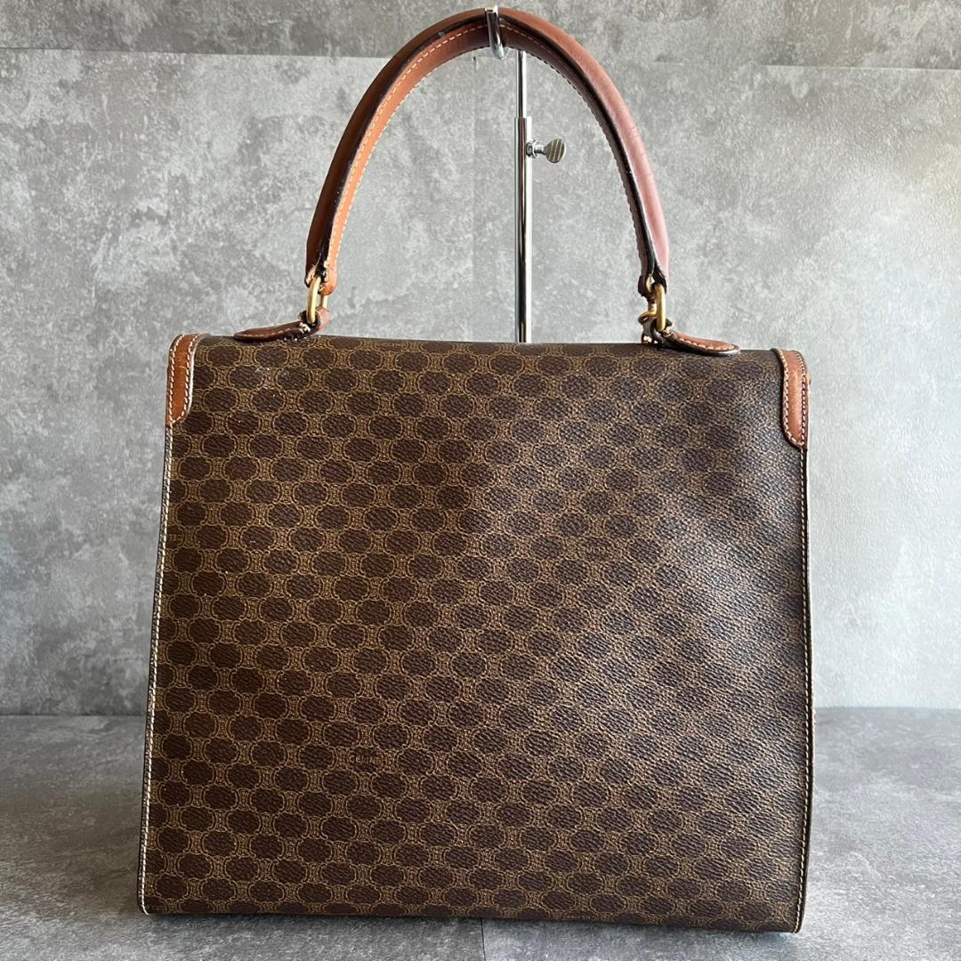 ⭐️CELINE⭐️セリーヌ ハンドバッグ マカダム ターンロック ゴールド