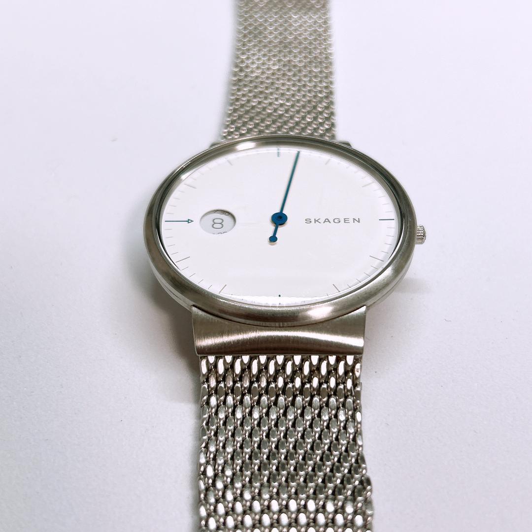 稼働 スカーゲン SKAGEN 腕時計 メンズ 廃盤 00s 6193