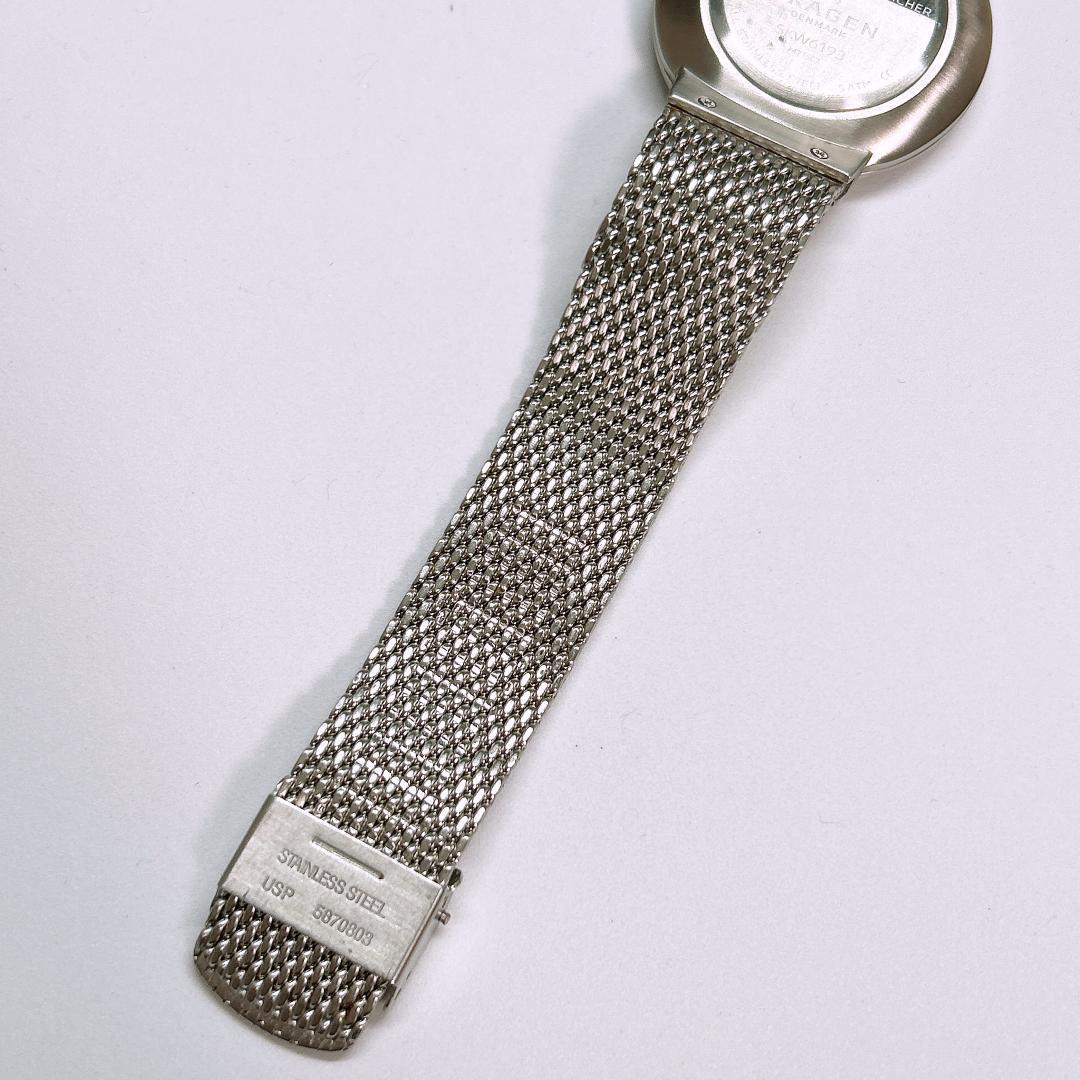 稼働 スカーゲン SKAGEN 腕時計 メンズ 廃盤 00s 6193