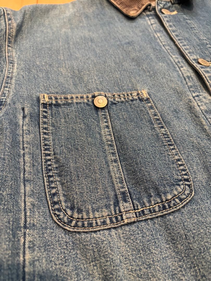 RRL カバーオール コーデュロイ襟 初期 三つ星 USA製