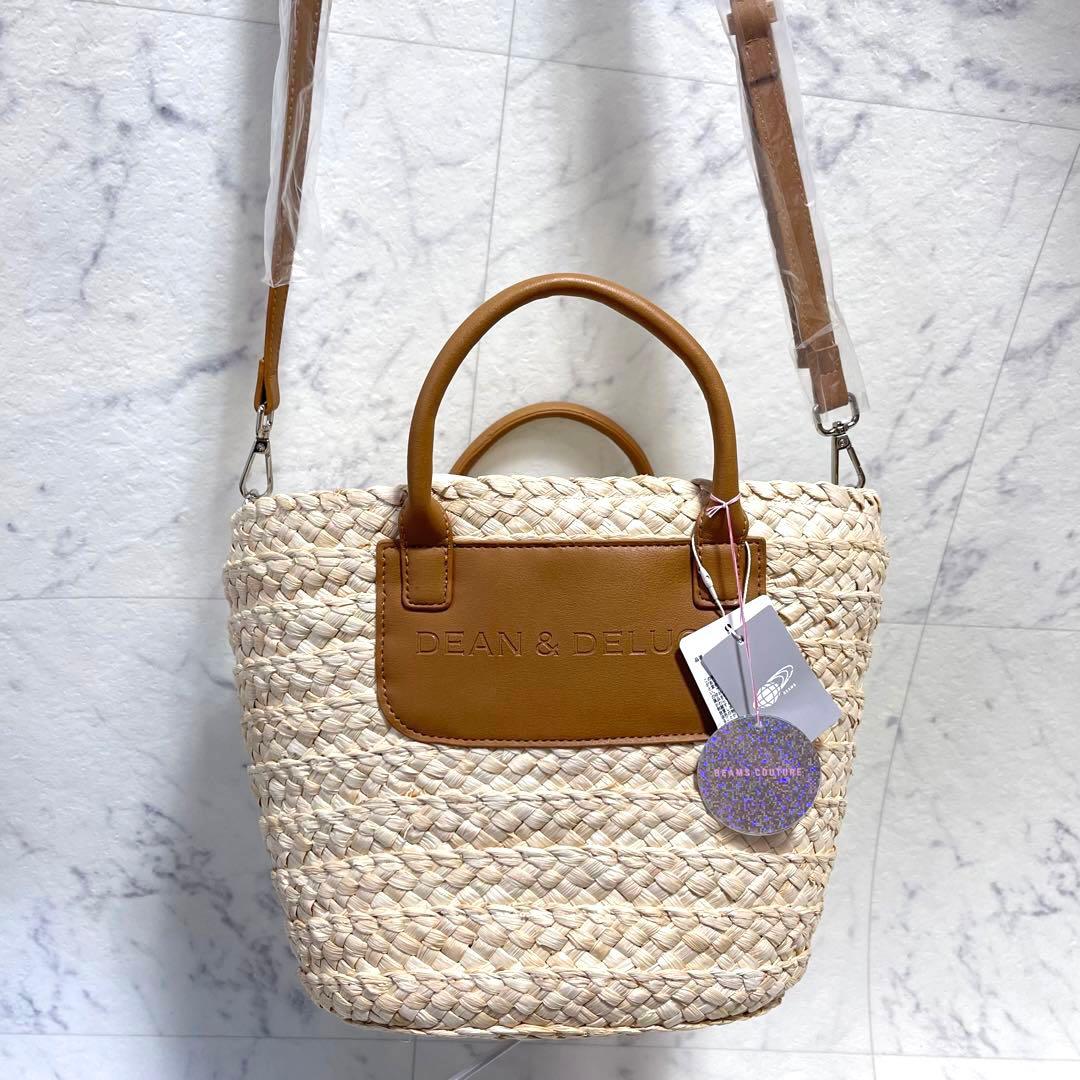 現行✨ディーンアンドデルーカ×ビームスクチュール 24年 保冷かごバッグ小