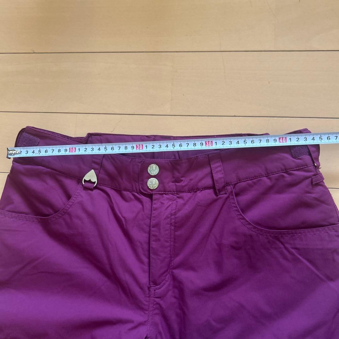 Roxy パープル スノーボードパンツ Lサイズ