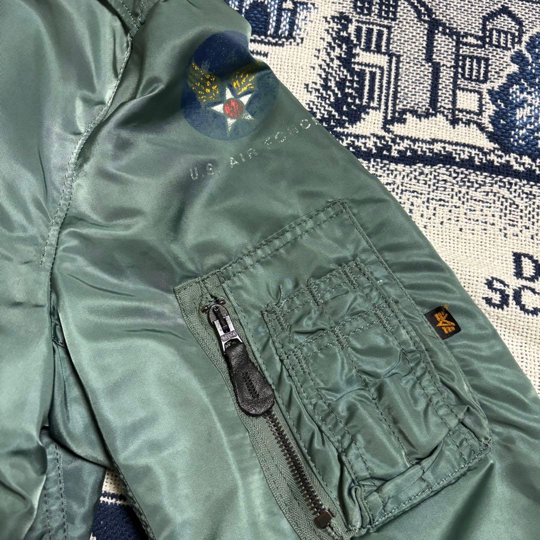 80s 90s L-2B フライトジャケット USAF 短丈　USA製