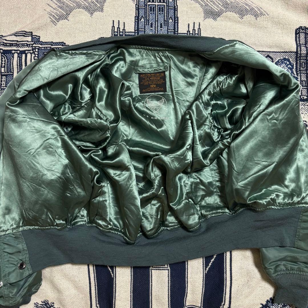 80s 90s L-2B フライトジャケット USAF 短丈　USA製