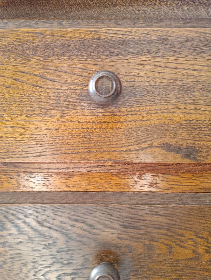 (最終値下げ)三越カントリーハウスダークブラウン 木製チェスト4段