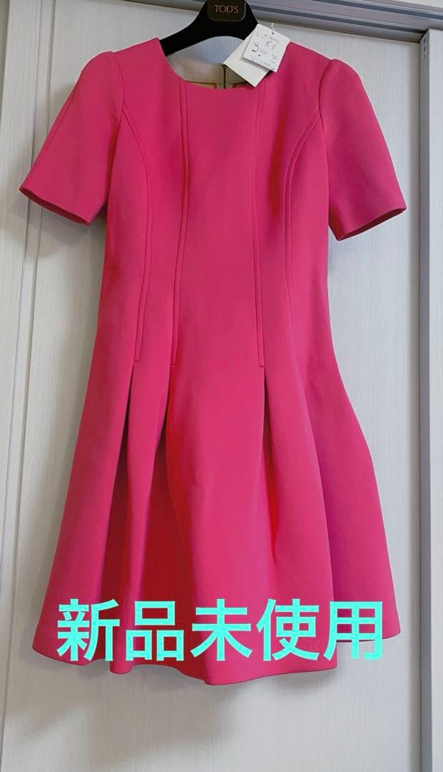 新品未使用☆エムズグレイシーワンピース ボンディング ピンク カタログ掲載