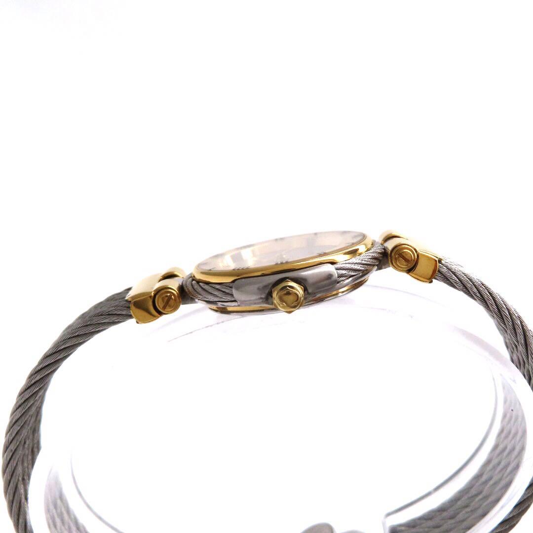 ☆極美品 ケルティック シャリオール 時計 コンビ シルバー レディース