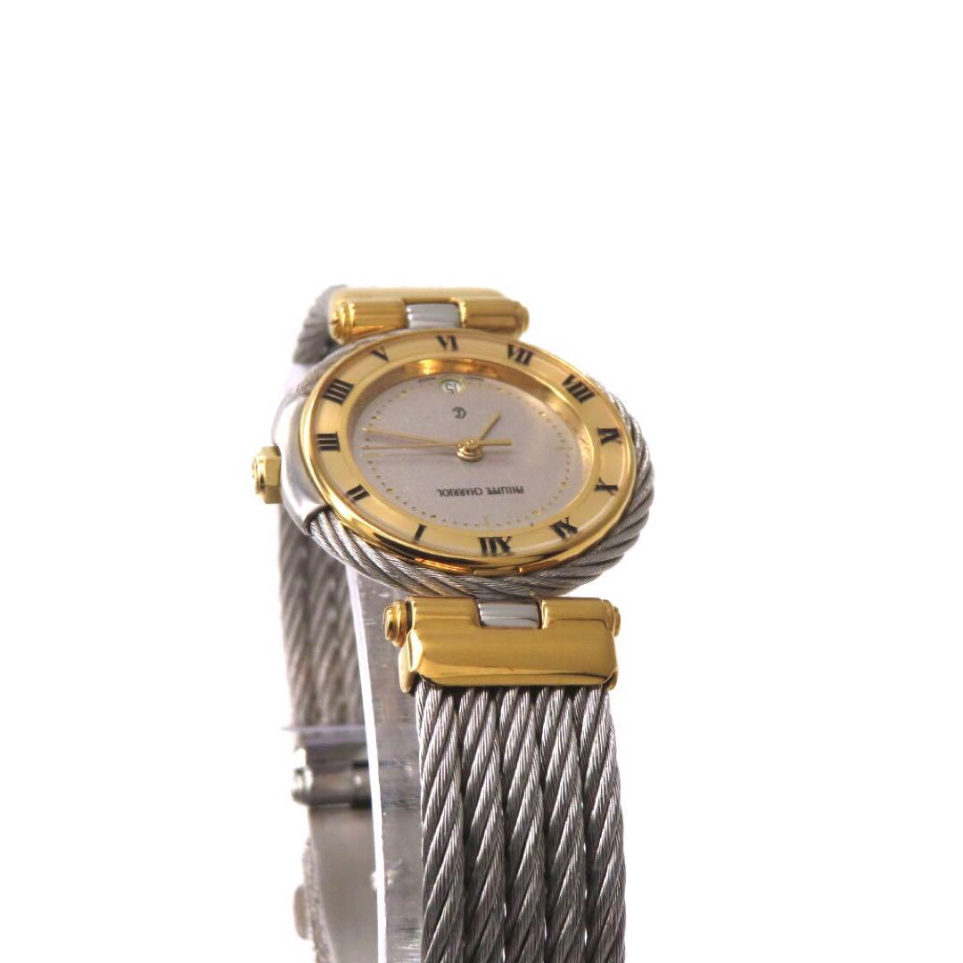 ☆極美品 ケルティック シャリオール 時計 コンビ シルバー レディース