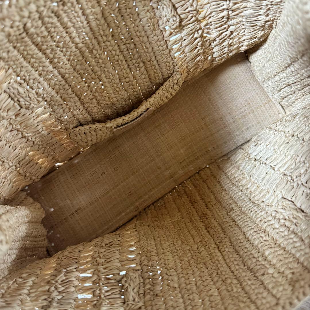 新品未使用✨MAISON N.H PARIS トートバッグ　ベージュ　ラフィア