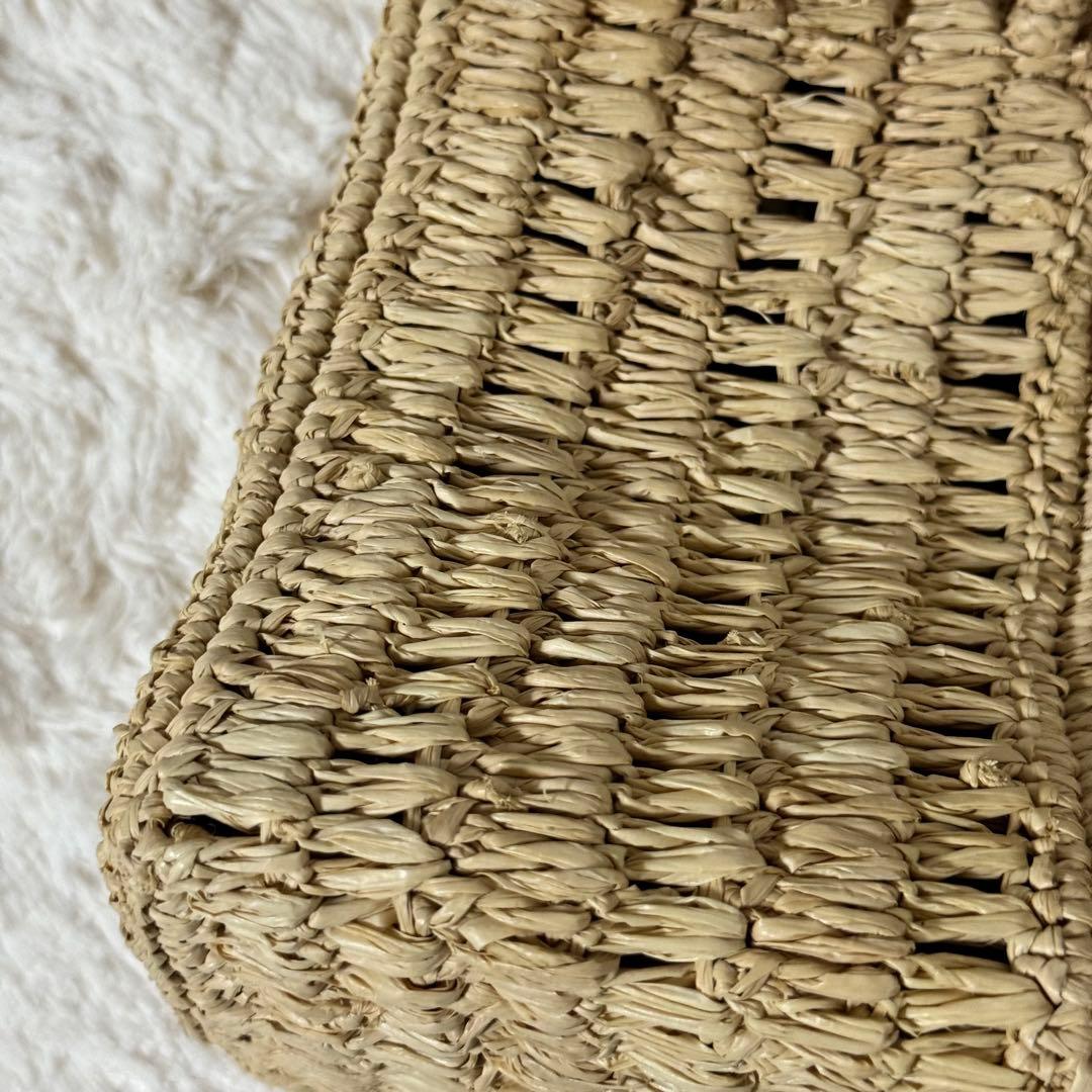 新品未使用✨MAISON N.H PARIS トートバッグ　ベージュ　ラフィア