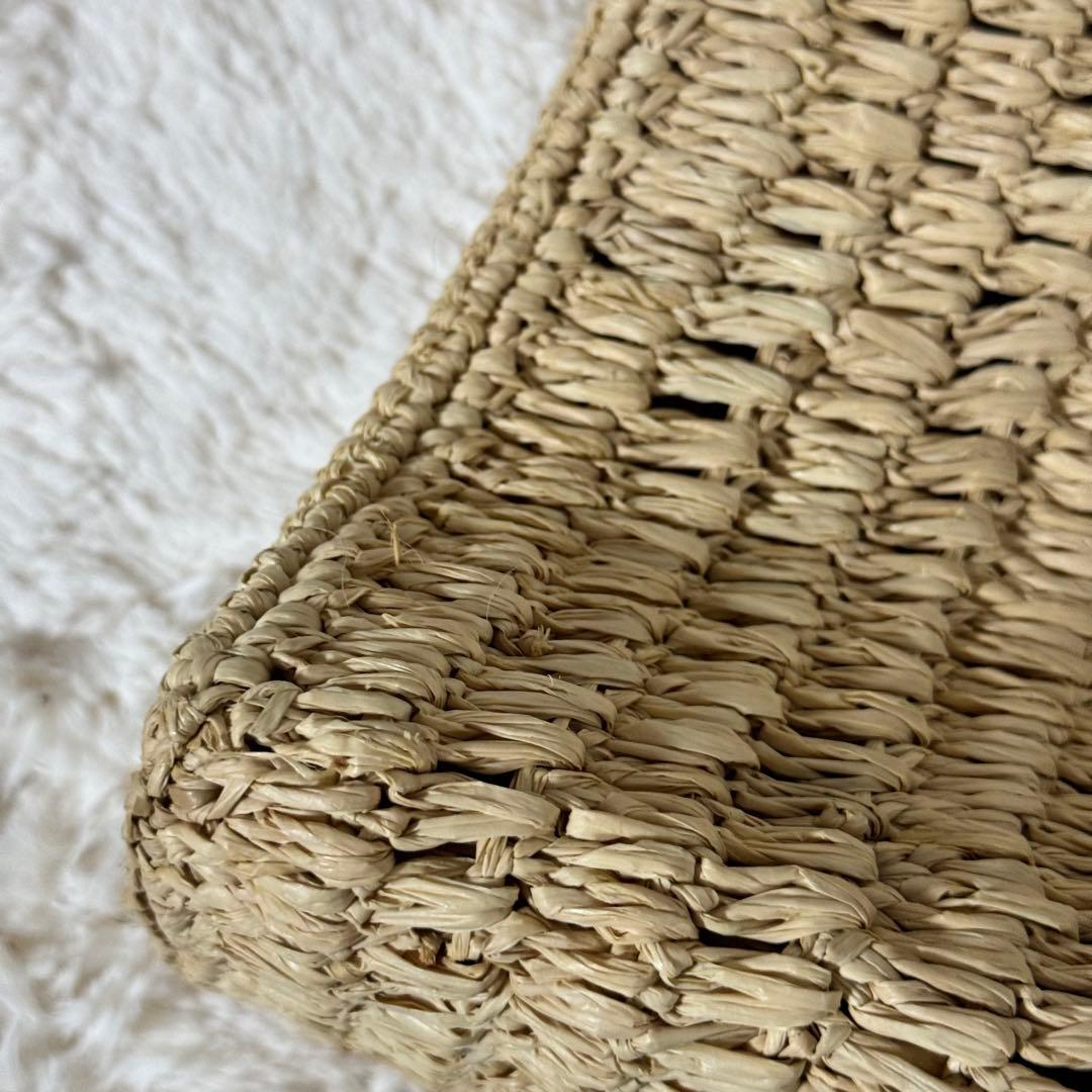 新品未使用✨MAISON N.H PARIS トートバッグ　ベージュ　ラフィア