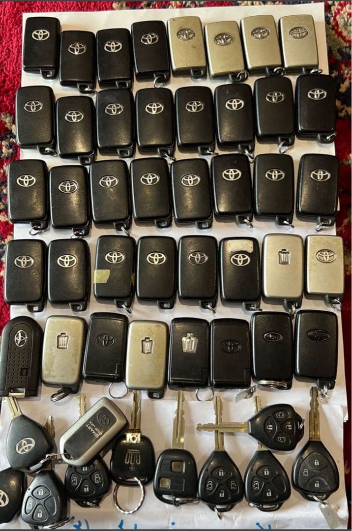 トヨタスマートキー　50個　まとめ売り