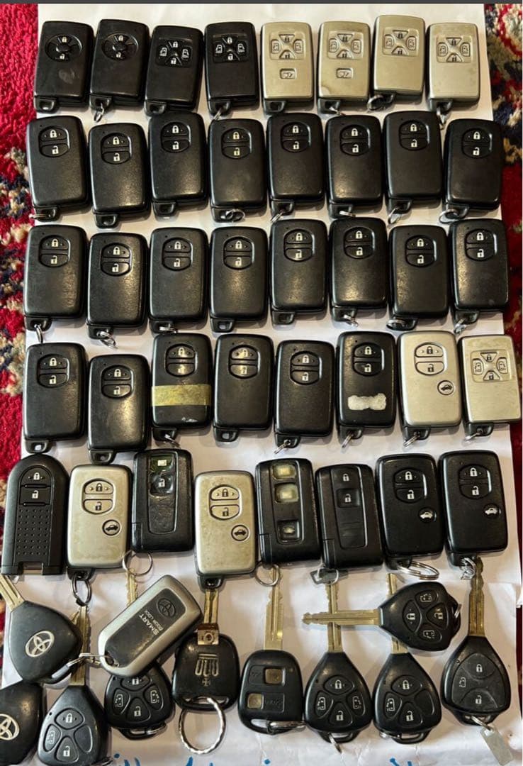 トヨタスマートキー　50個　まとめ売り